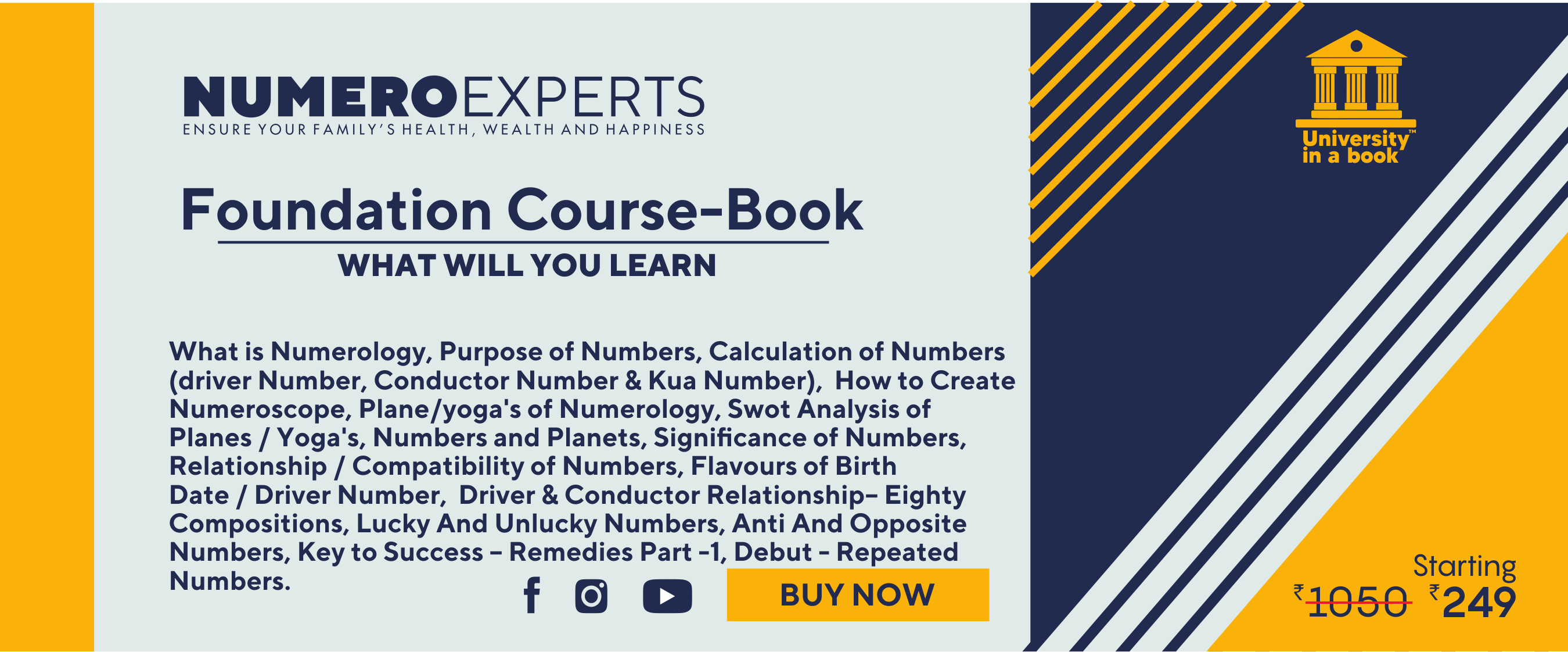 Numeroexperts Foundation Course Book